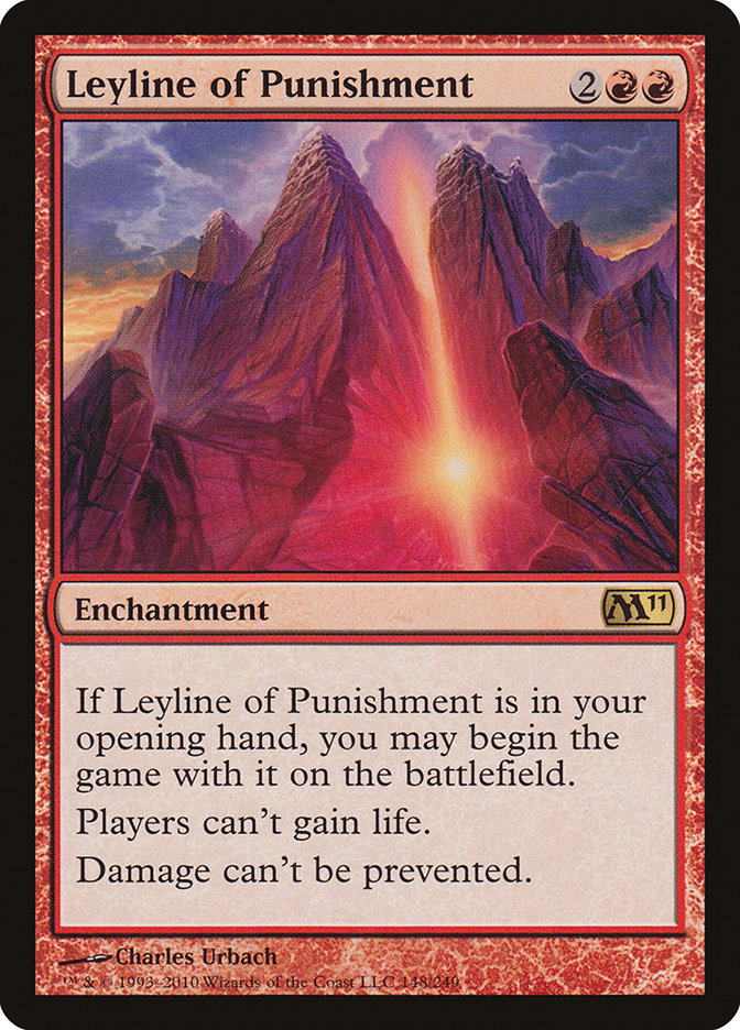 Leyline of Punishment - [Foil] Magic 2011 (M11)