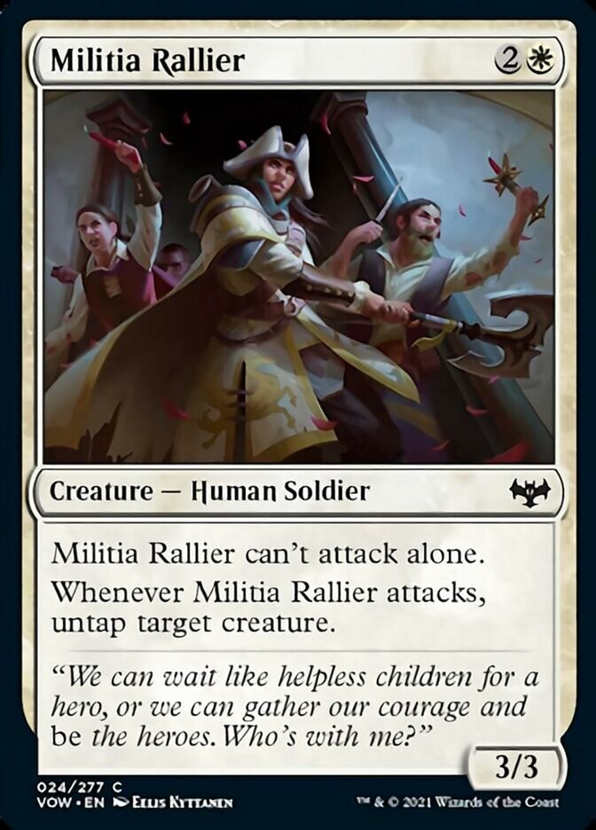 Militia Rallier - [Foil] Innistrad: Crimson Vow (VOW)