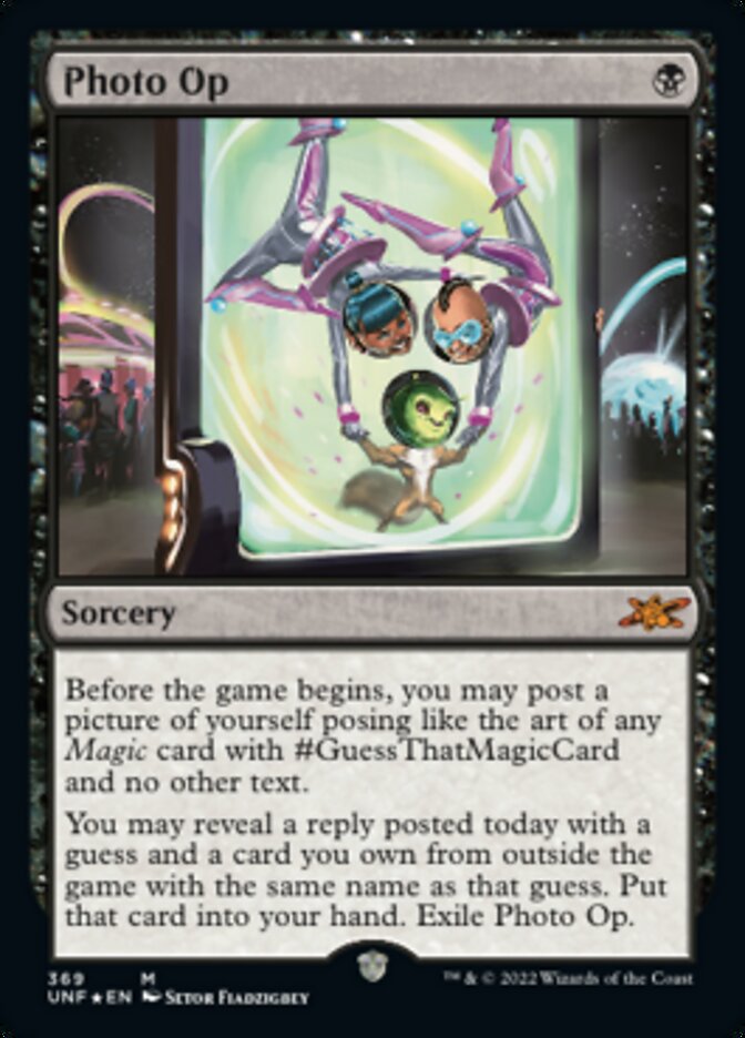 Photo Op - [Galaxy Foil] Unfinity (UNF)