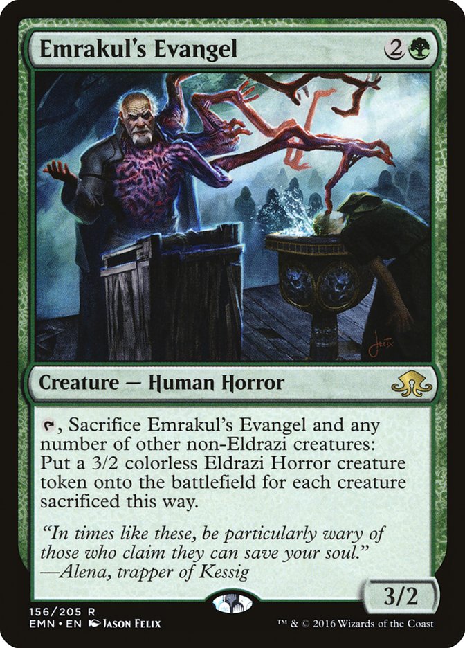 Emrakul's Evangel - [Foil] Eldritch Moon (EMN)