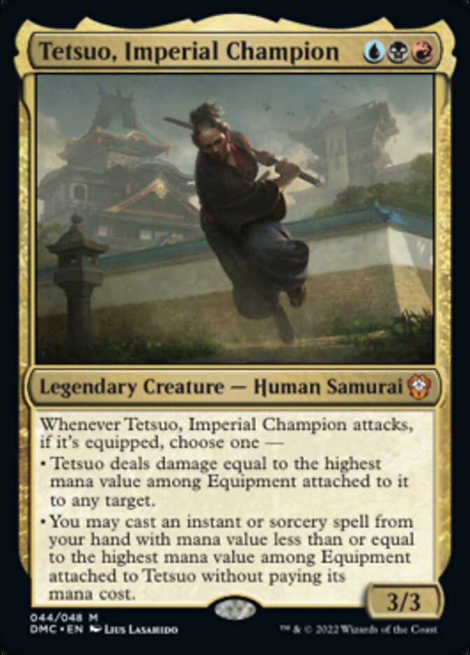 Tetsuo, Imperial Champion - Dominaria United Commander (DMC)