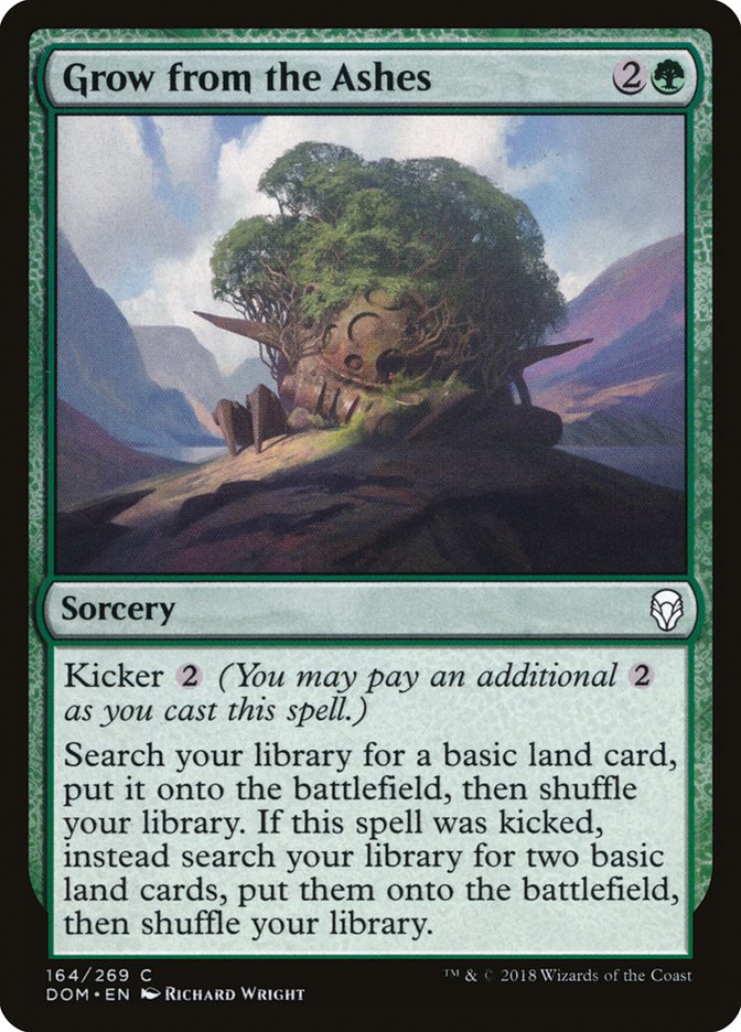 Grow from the Ashes - [Foil] Dominaria (DOM)