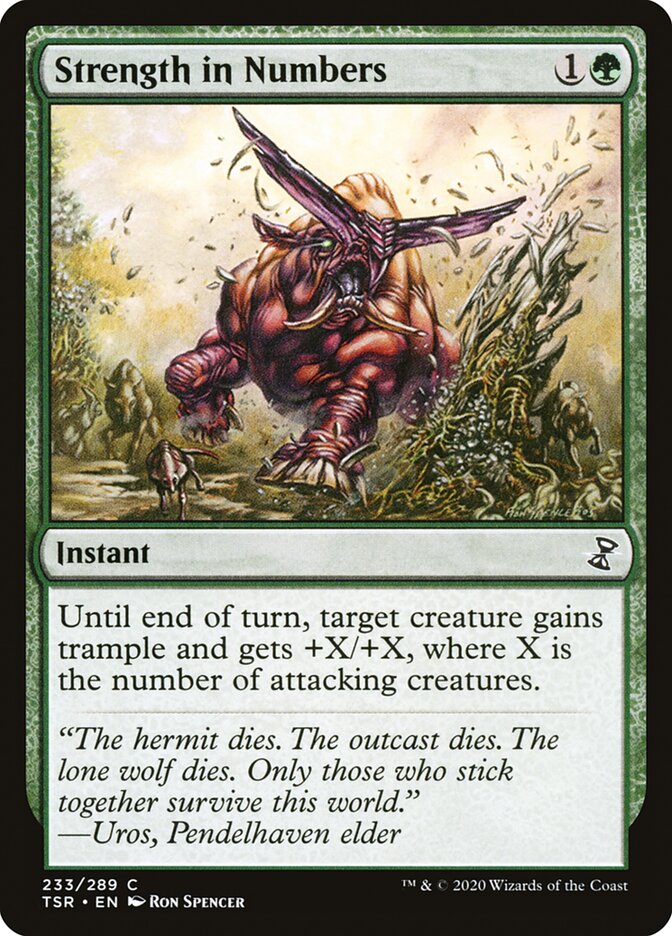 Strength in Numbers - [Foil] Time Spiral Remastered (TSR)