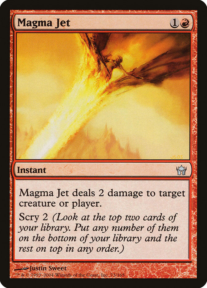 Magma Jet - [Foil] Fifth Dawn (5DN)