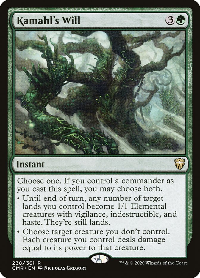 Kamahl's Will - [Foil] Commander Legends (CMR)