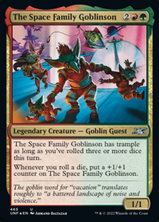 The Space Family Goblinson - [Galaxy Foil] Unfinity (UNF)