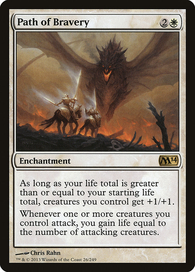 Path of Bravery - [Foil] Magic 2014 (M14)