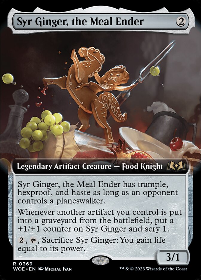 Syr Ginger, the Meal Ender - [Extended Art] Wilds of Eldraine (WOE)