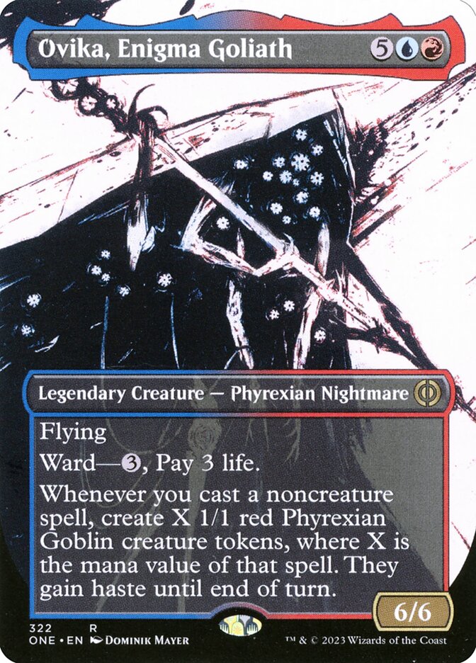 Ovika, Enigma Goliath - [Showcase] Phyrexia: All Will Be One (ONE)