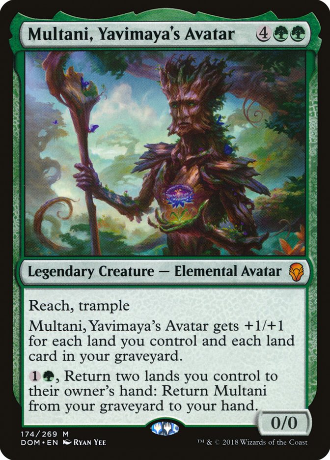 Multani, Yavimaya's Avatar - [Foil] Dominaria (DOM)