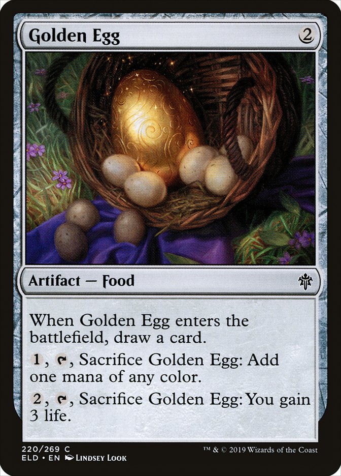 Golden Egg - [Foil] Throne of Eldraine (ELD)