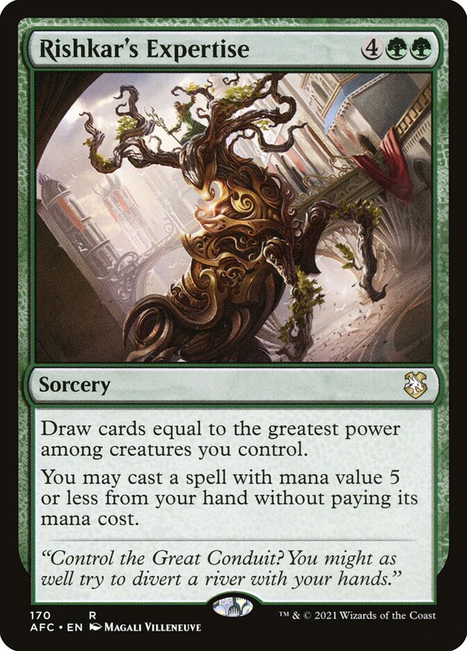 Rishkar's Expertise - Forgotten Realms Commander (AFC)
