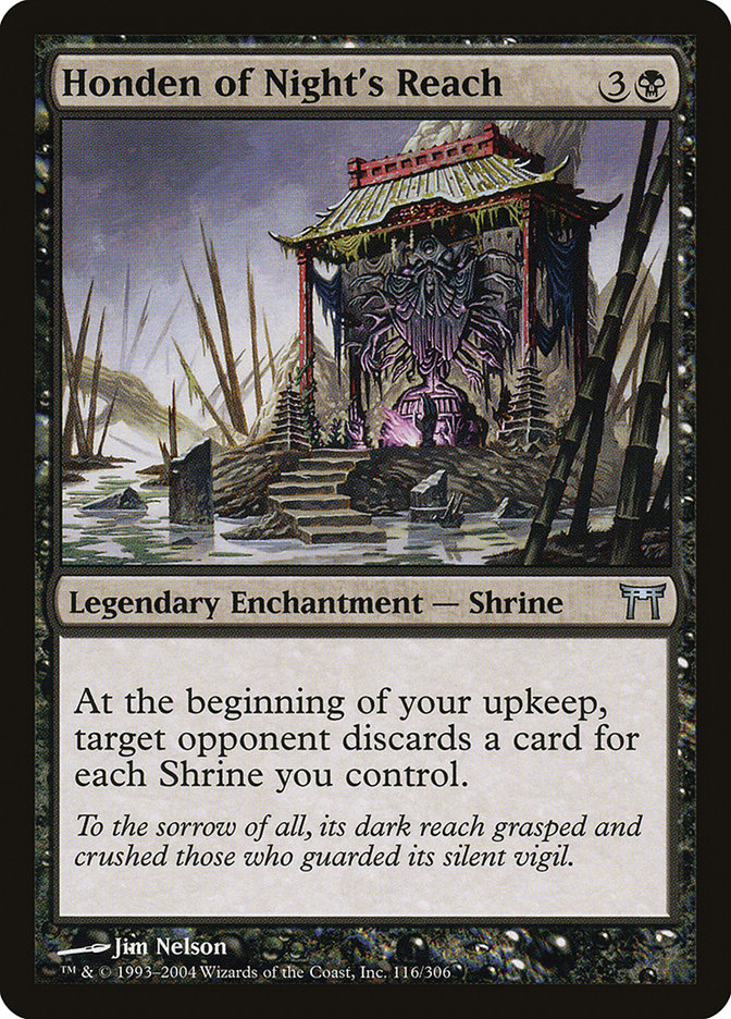 Honden of Night's Reach - [Foil] Champions of Kamigawa (CHK)