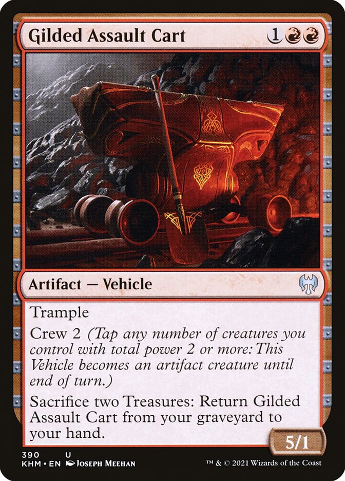 Gilded Assault Cart - [Foil] Kaldheim (KHM)