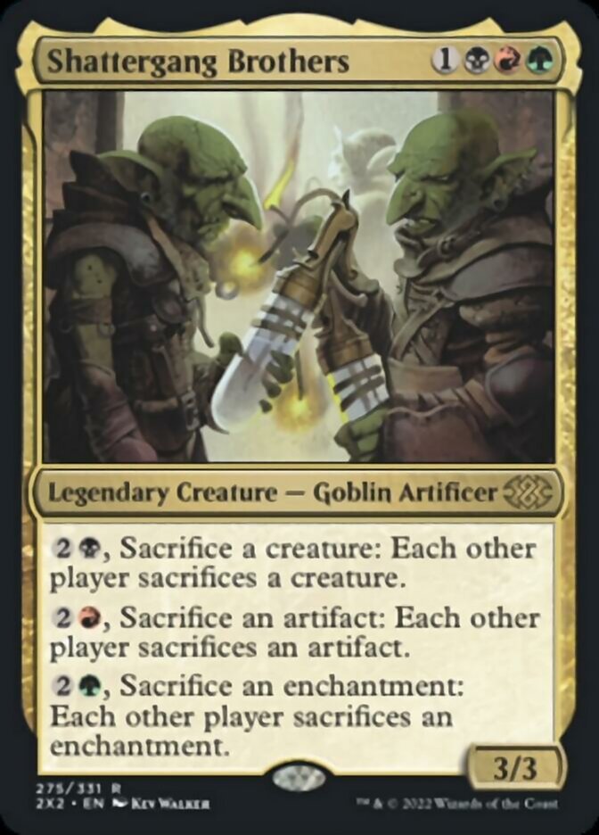 Shattergang Brothers - [Foil] Double Masters 2022 (2X2)