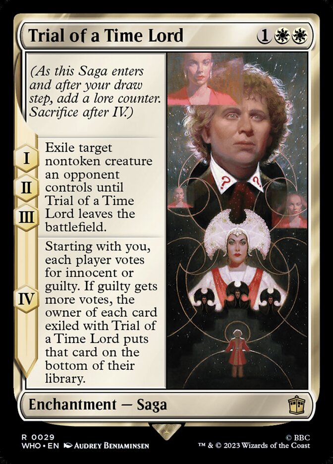 Trial of a Time Lord - [Foil] Doctor Who (WHO)