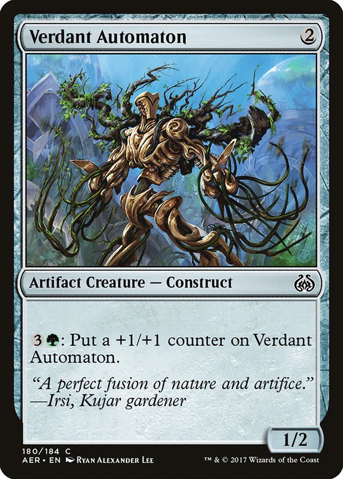 Verdant Automaton - [Foil] Aether Revolt (AER)