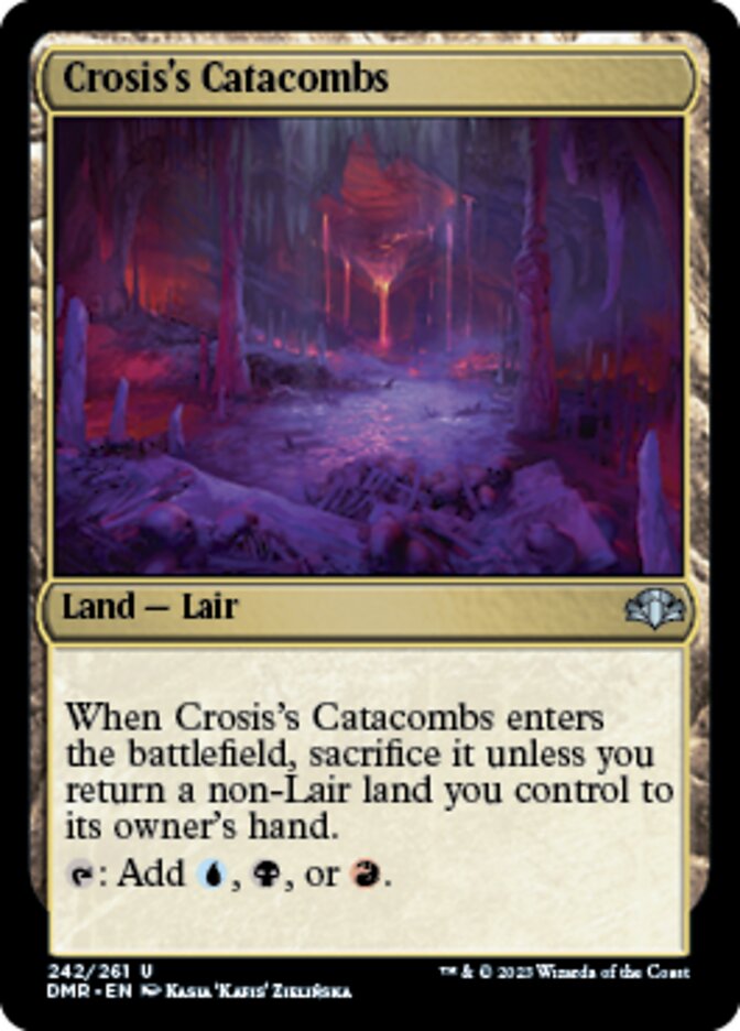 Crosis's Catacombs - [Foil] Dominaria Remastered (DMR)