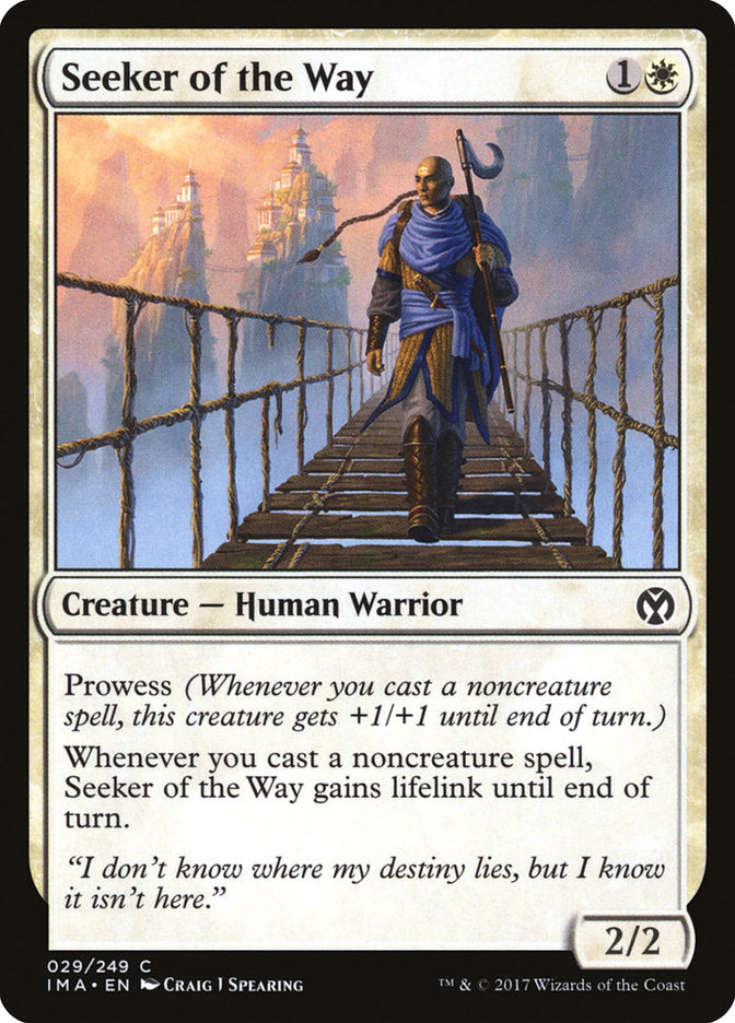 Seeker of the Way - [Foil] Iconic Masters (IMA)