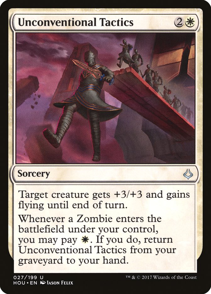 Unconventional Tactics - [Foil] Hour of Devastation (HOU)