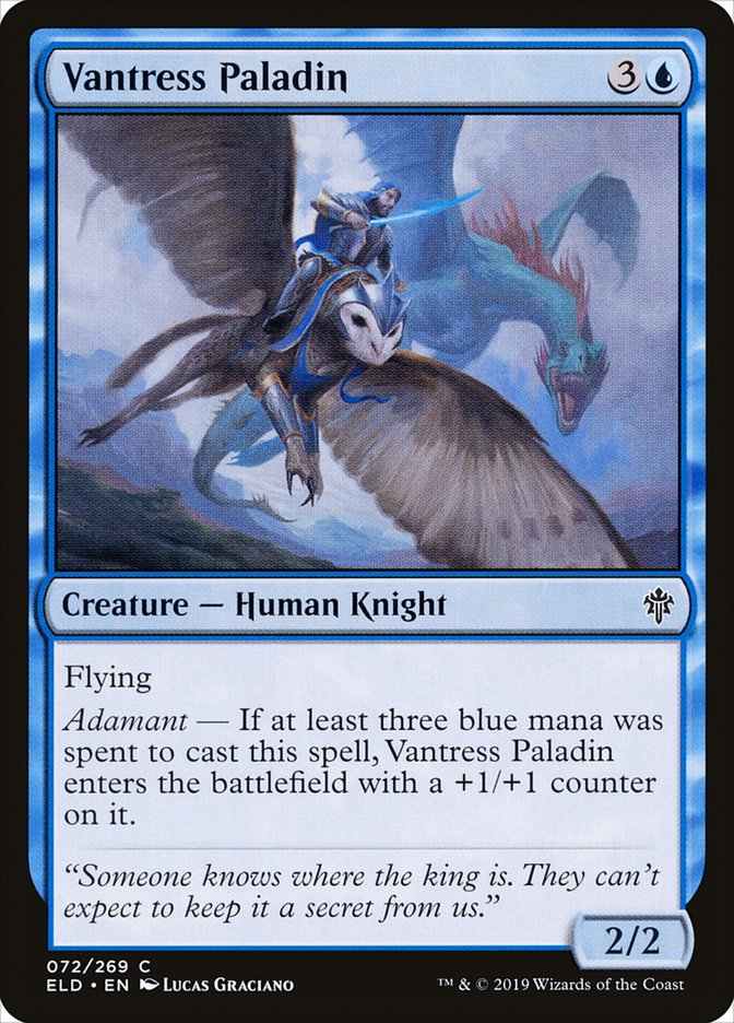 Vantress Paladin - [Foil] Throne of Eldraine (ELD)