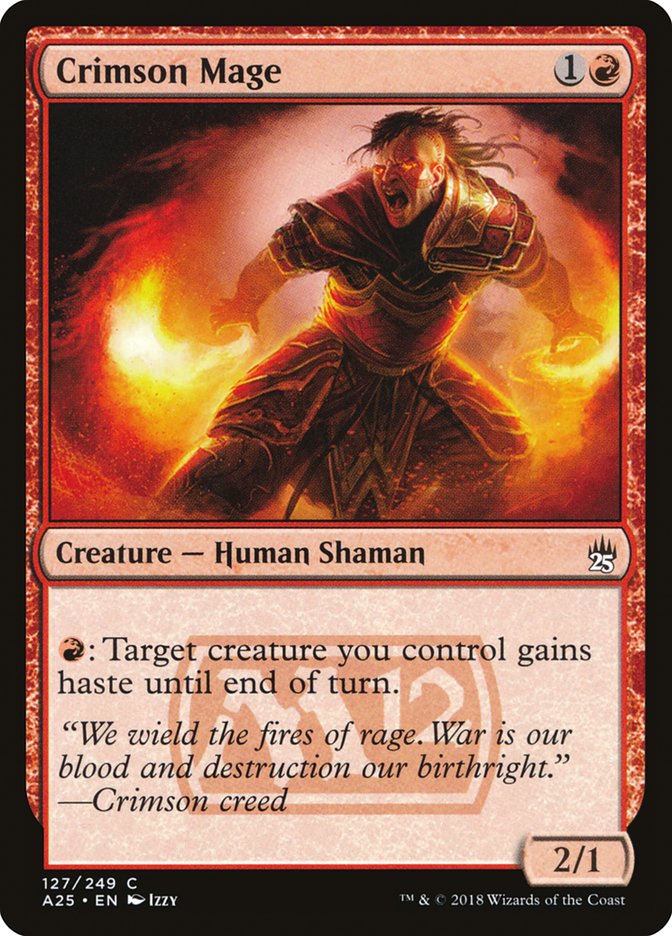 Crimson Mage - Masters 25 (A25)