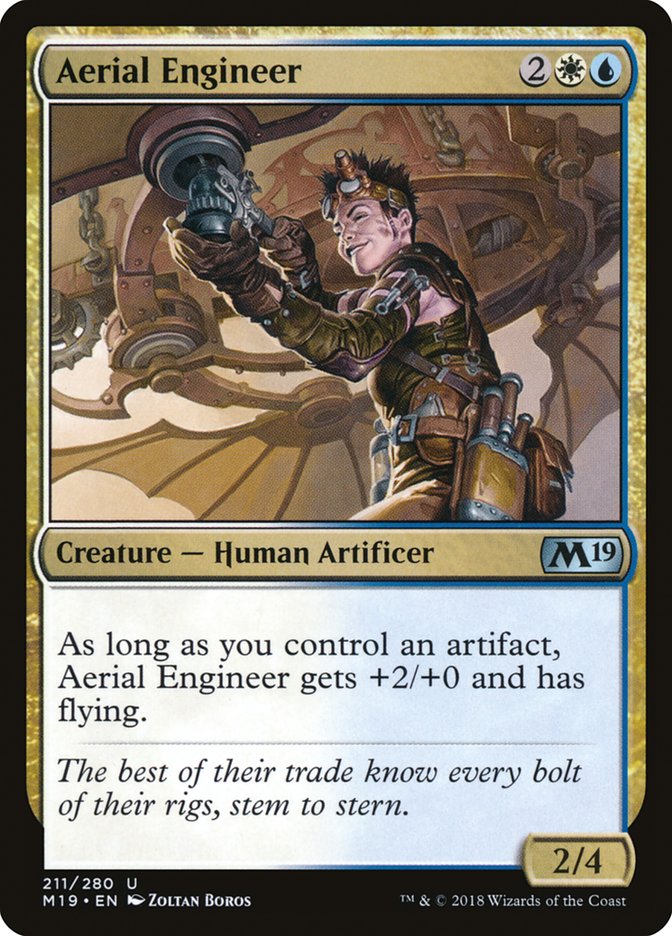 Aerial Engineer - [Foil] Core Set 2019 (M19)