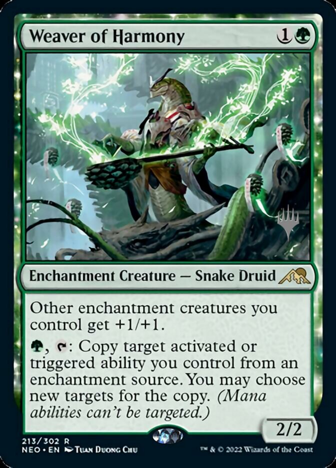 Weaver of Harmony - [Promo] Kamigawa: Neon Dynasty Promos (PNEO)