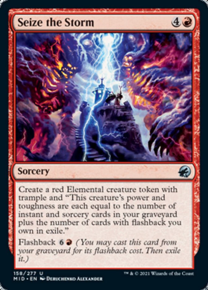 Seize the Storm - [Foil] Innistrad: Midnight Hunt (MID)
