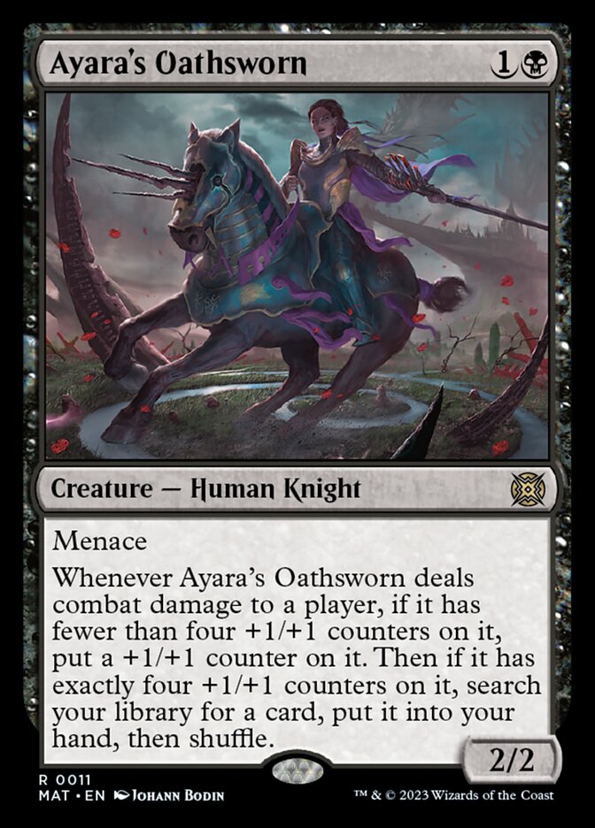 Ayara's Oathsworn - [Foil] March of the Machine: The Aftermath (MAT)