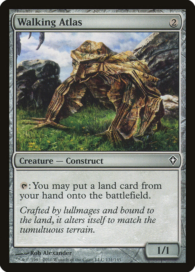 Walking Atlas - [Foil] Worldwake (WWK)