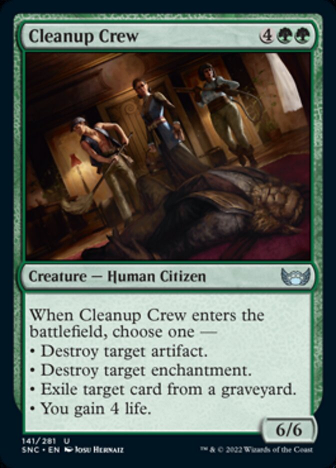 Cleanup Crew - [Foil] Streets of New Capenna (SNC)