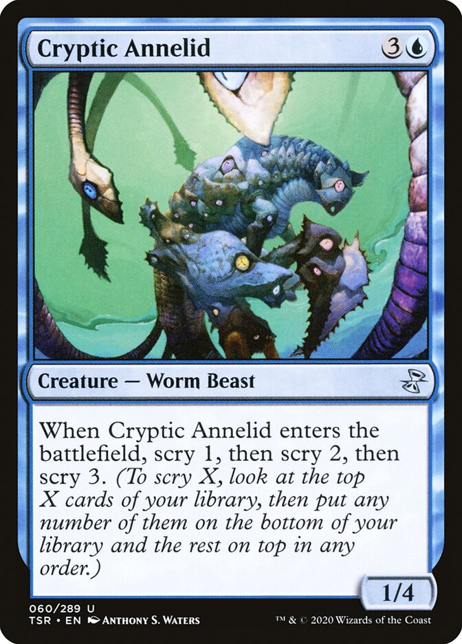 Cryptic Annelid - [Foil] Time Spiral Remastered (TSR)