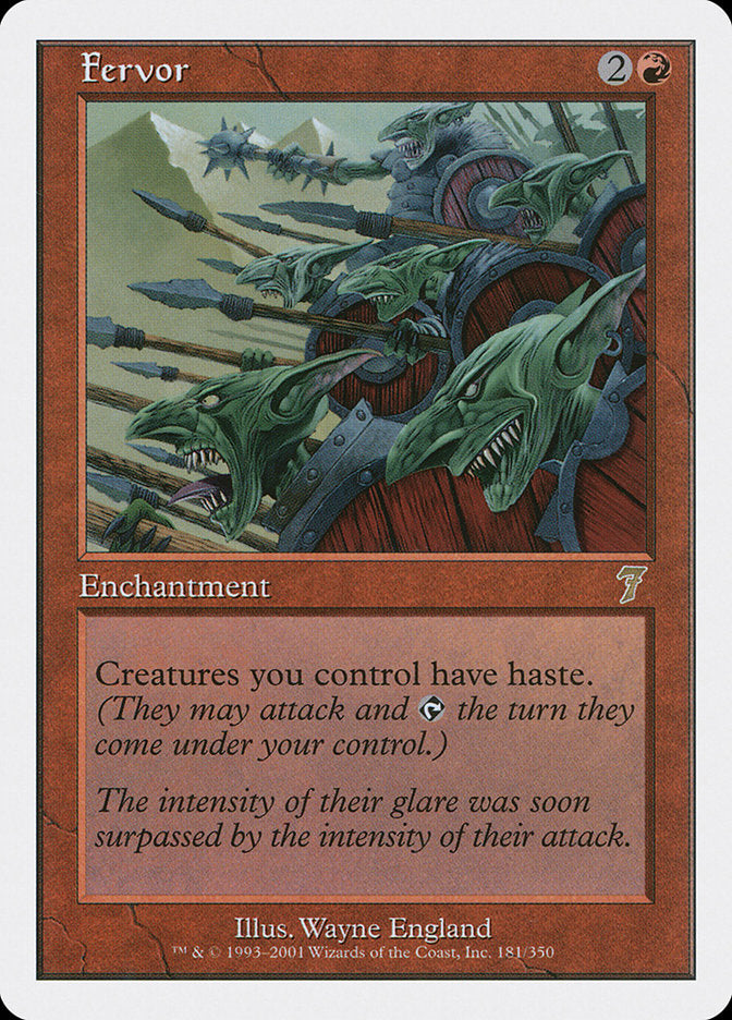 Fervor - [Foil] Seventh Edition (7ED)