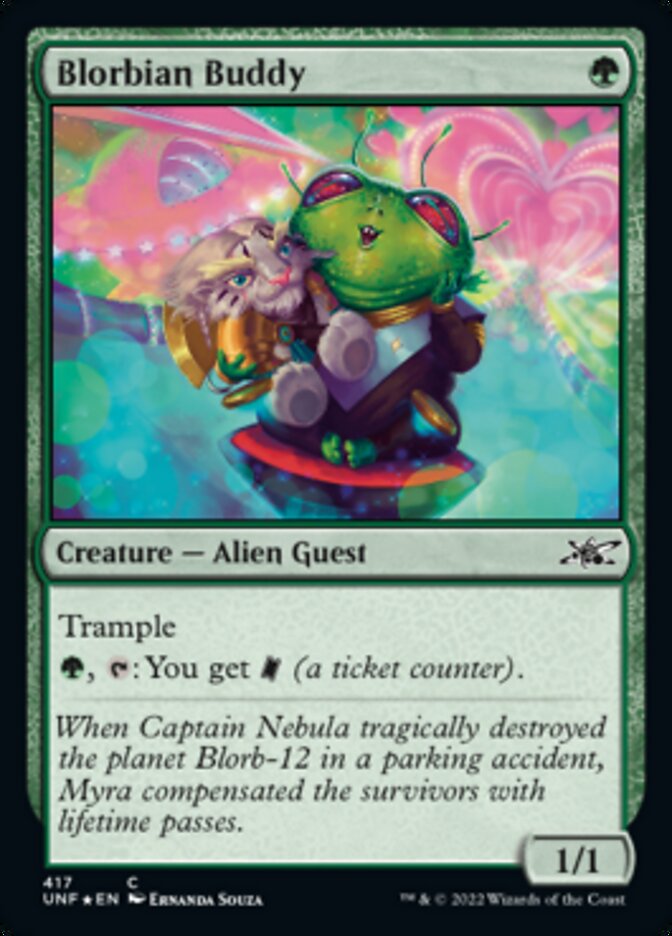 Blorbian Buddy - [Galaxy Foil] Unfinity (UNF)