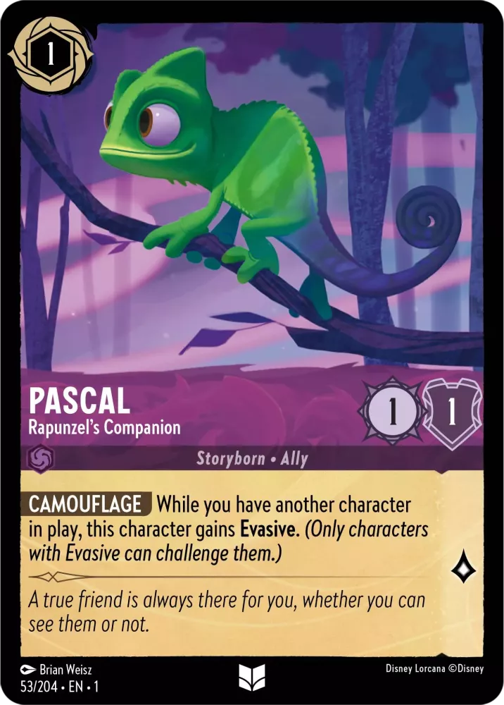 Pascal - Rapunzel's Companion - [Foil] The First Chapter (1)