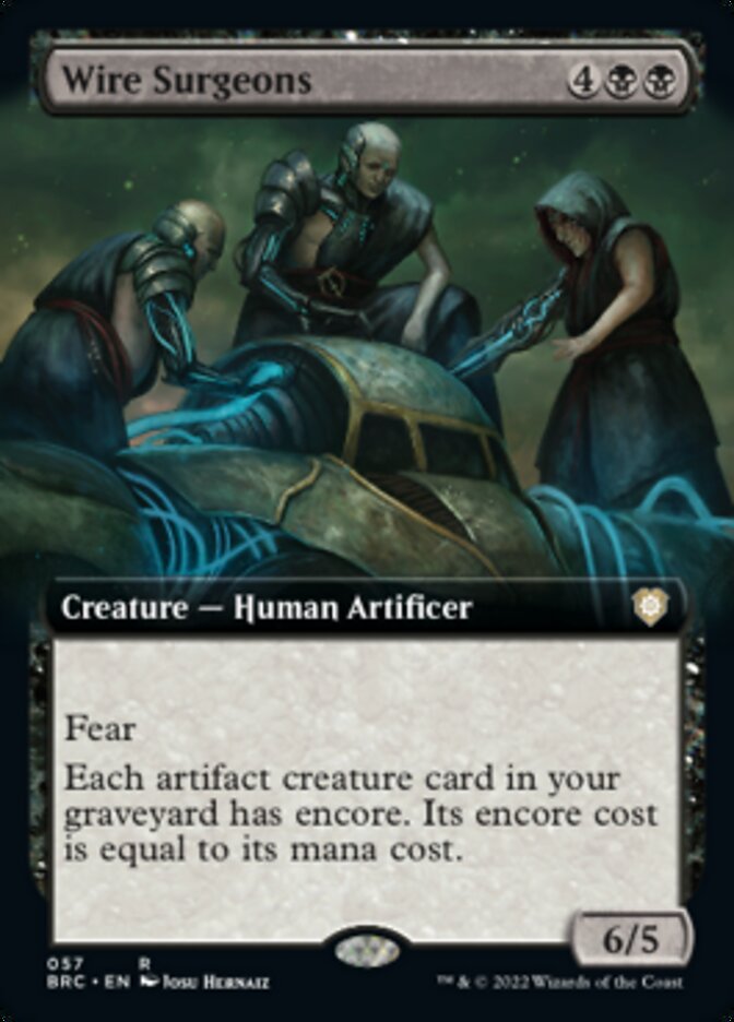 mtg brothers war commander cards Wire Surgeons