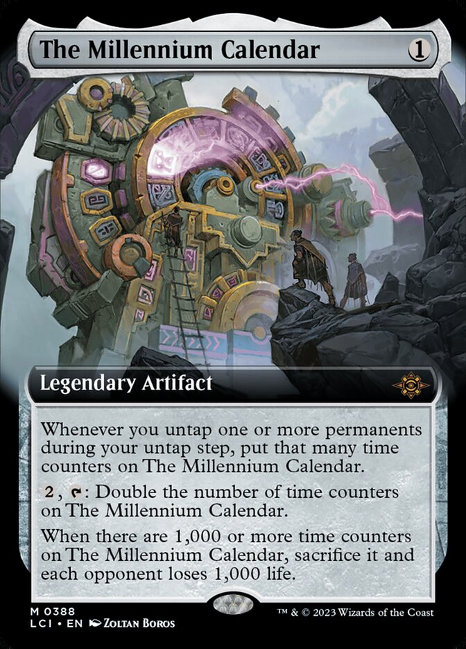The Millennium Calendar - [Extended Art] The Lost Caverns of Ixalan (LCI)