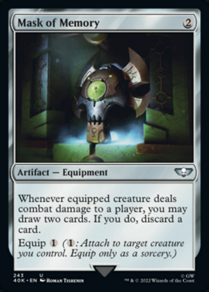 Mask of Memory - [Surge Foil] Warhammer 40,000 Commander (40K)