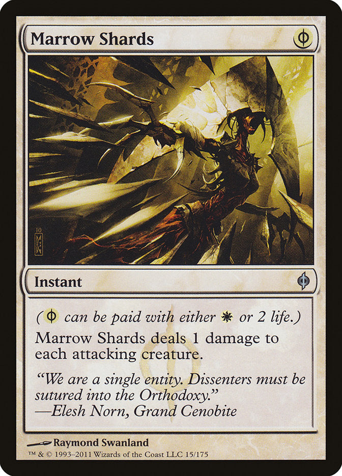 Marrow Shards - [Foil] New Phyrexia (NPH)