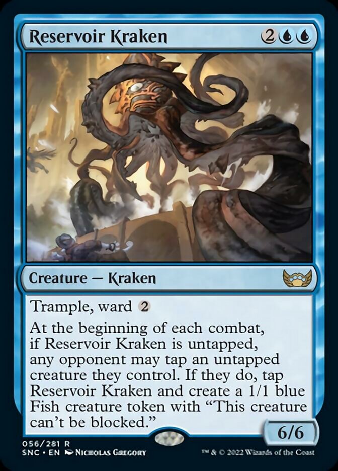 Reservoir Kraken - [Foil] Streets of New Capenna (SNC)