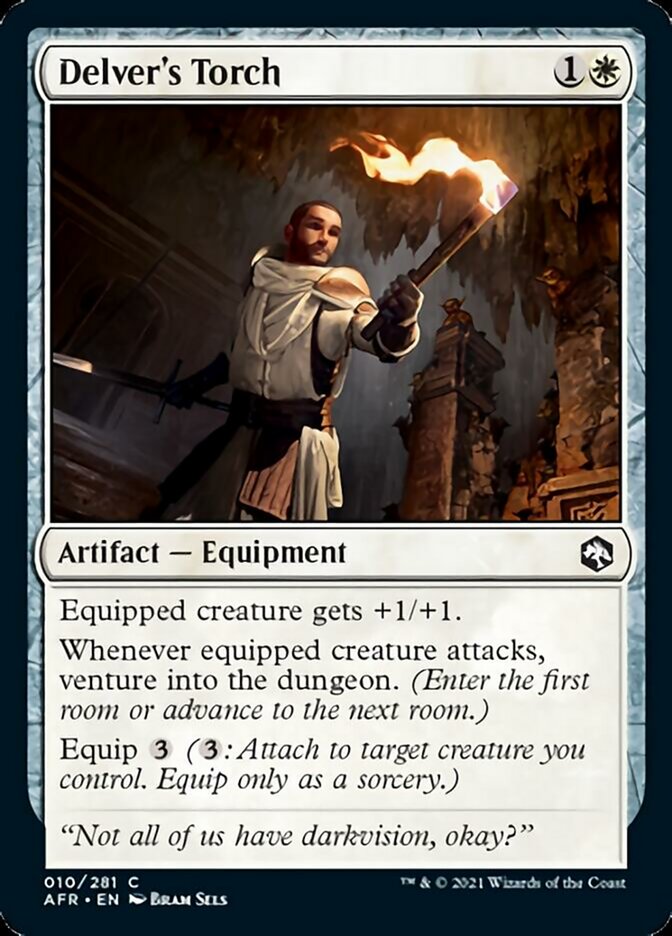 Delver's Torch - [Foil] Adventures in the Forgotten Realms (AFR)