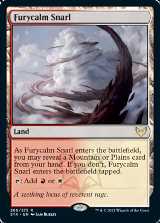 Furycalm Snarl - [Foil] Strixhaven: School of Mages (STX)