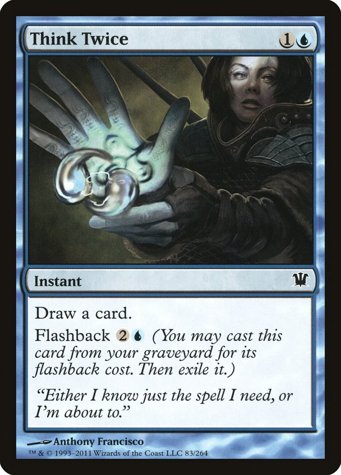 Think Twice - [Foil] Innistrad (ISD)