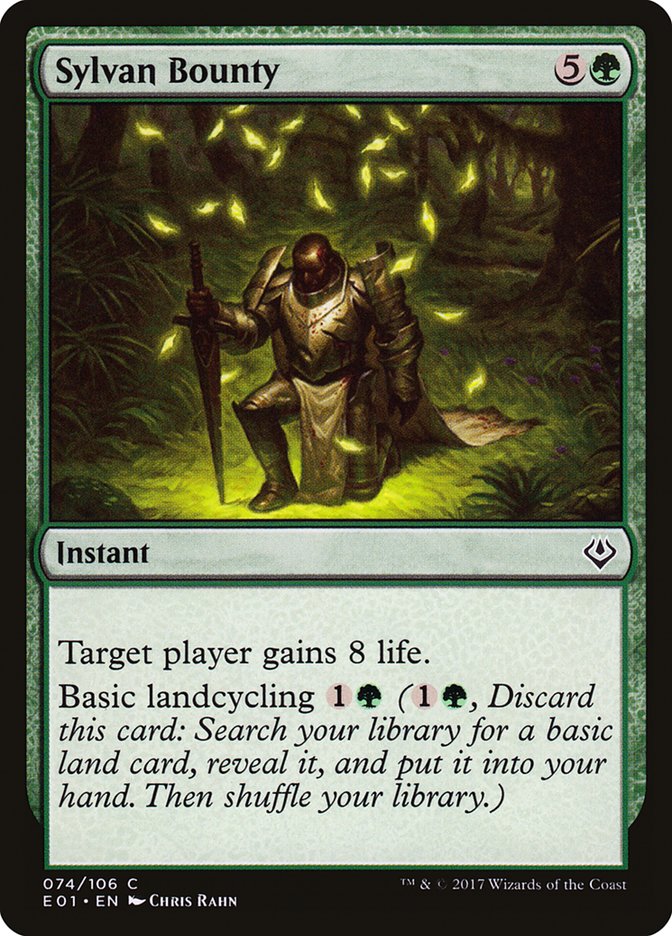 Sylvan Bounty - Archenemy: Nicol Bolas (E01)