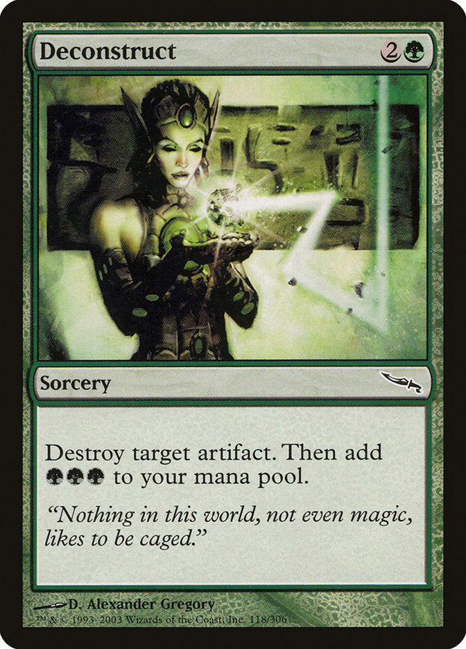Deconstruct - [Foil] Mirrodin (MRD)