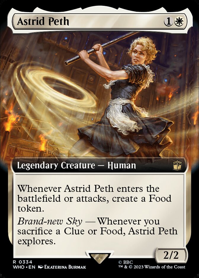 Astrid Peth - [Foil, Extended Art] Doctor Who (WHO)