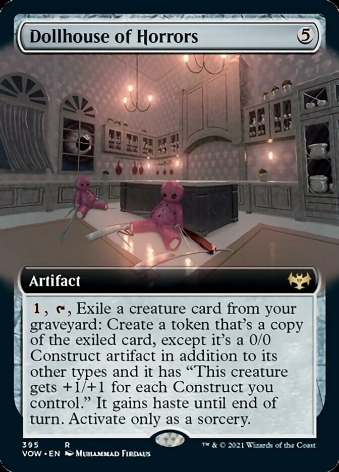 mtg white stax cards Dollhouse of Horrors