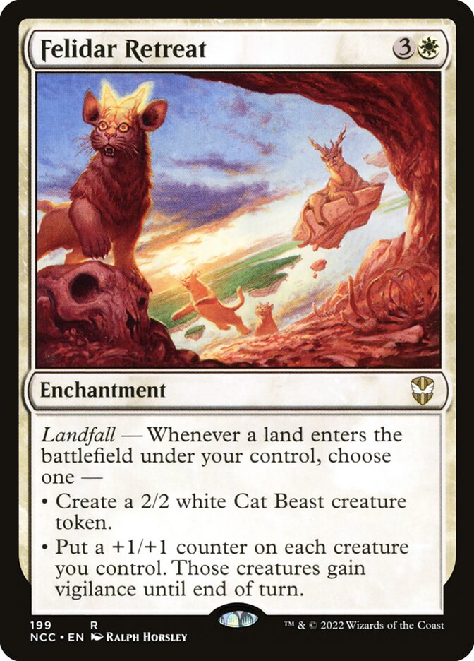 Felidar Retreat - New Capenna Commander (NCC)