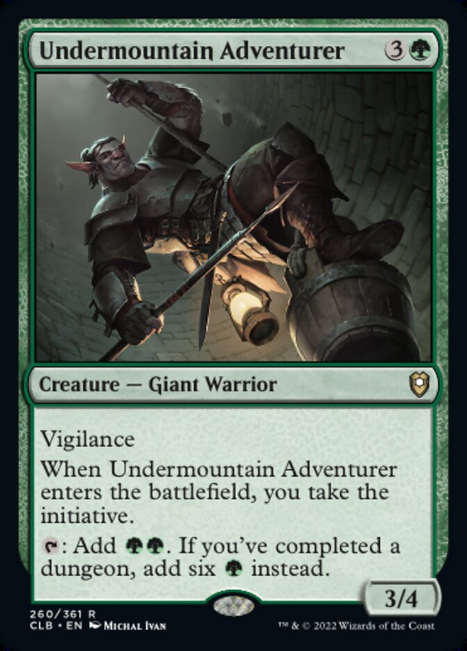 Undermountain Adventurer - [Foil] Commander Legends: Battle for Baldur's Gate (CLB)